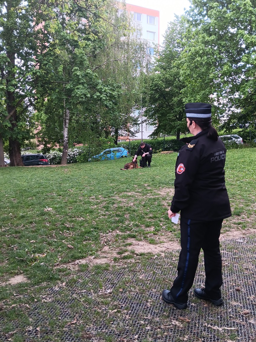 NÁVŠTĚVA POLICEJNÍHO PEJSKA